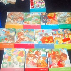 Childcraft dictionary and learning books not a complete set